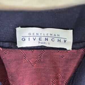 Vintage Givenchy Gentlemen Paris Mens Polo Shirt Small